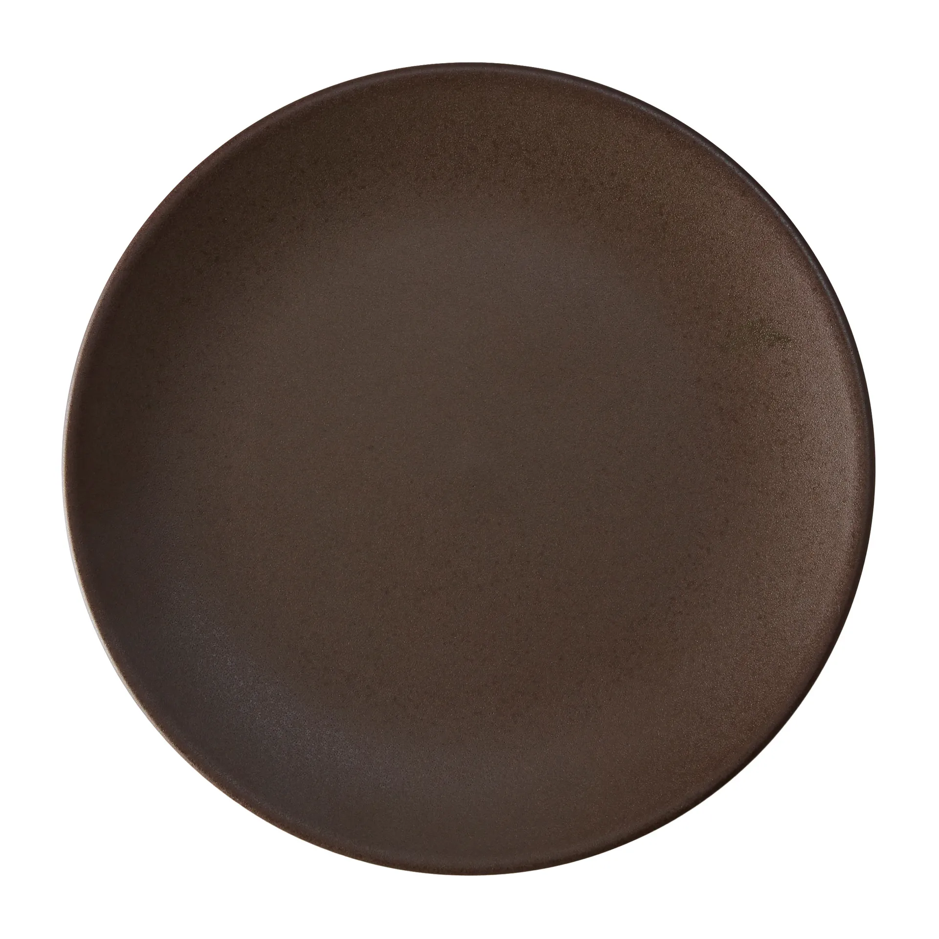 Ceramic Workshop tallerken Ø26 cm, Chestnut-matte brown Aida
