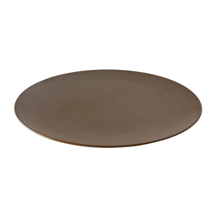 Ceramic Workshop tallerken Ø26 cm, Chestnut-matte brown Aida