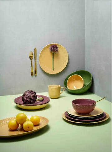 Confetti bolle - Mustard, Ø14 cm - Aida