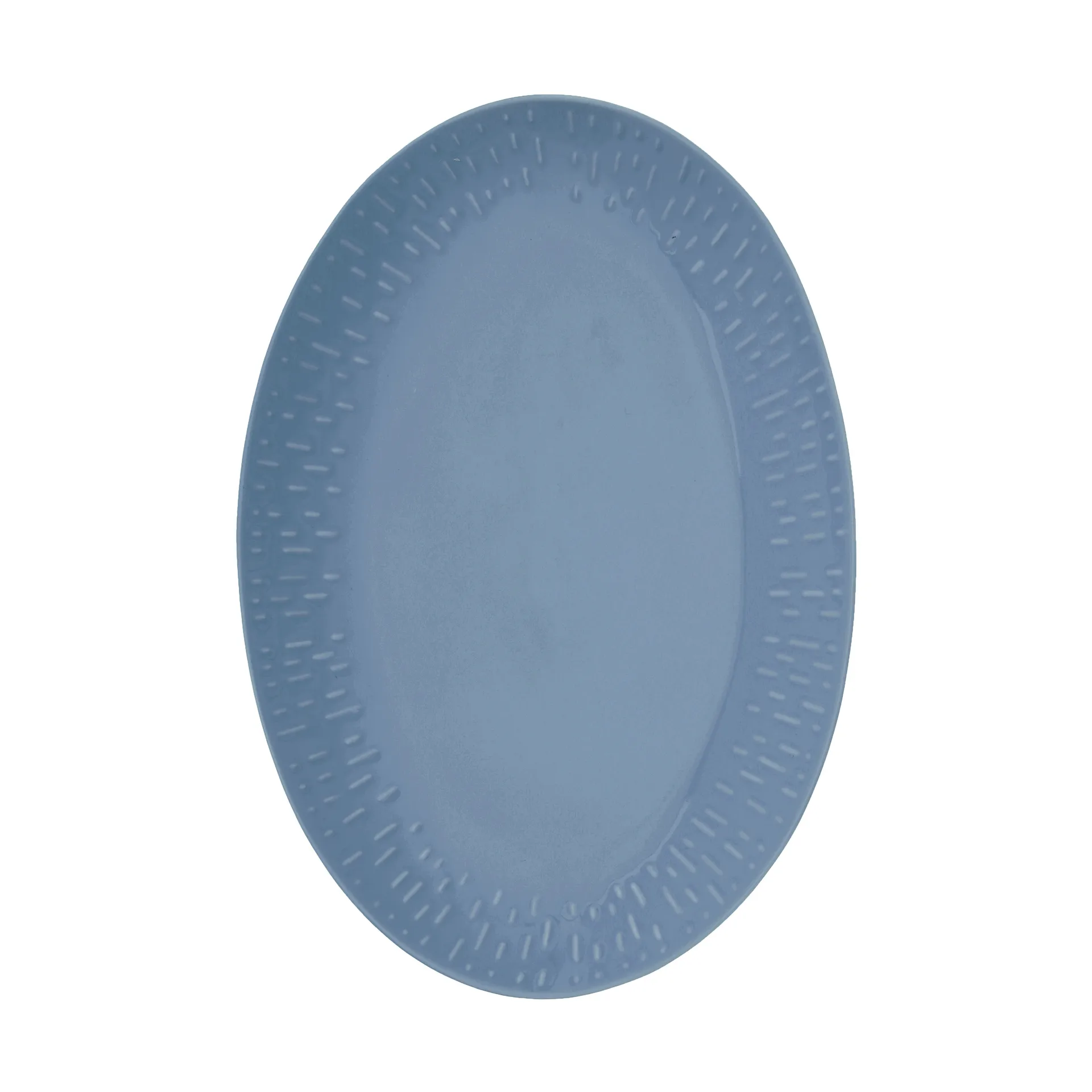 Confetti ovalt fat, Blueberry, 25,5×36 cm Aida