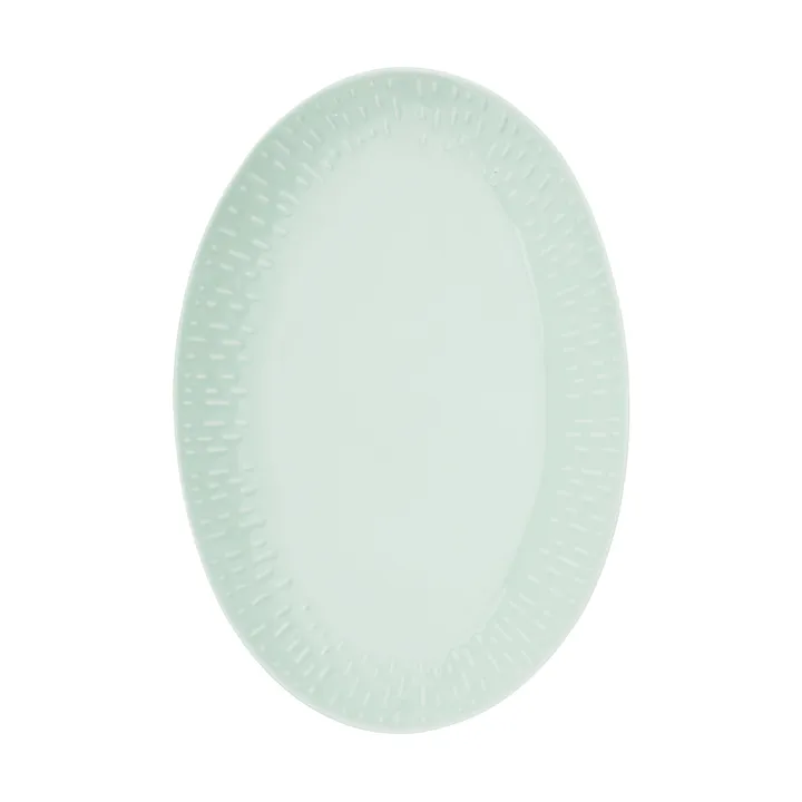 Confetti ovalt fat - Pistachio, 25,5 x 36 cm - Aida