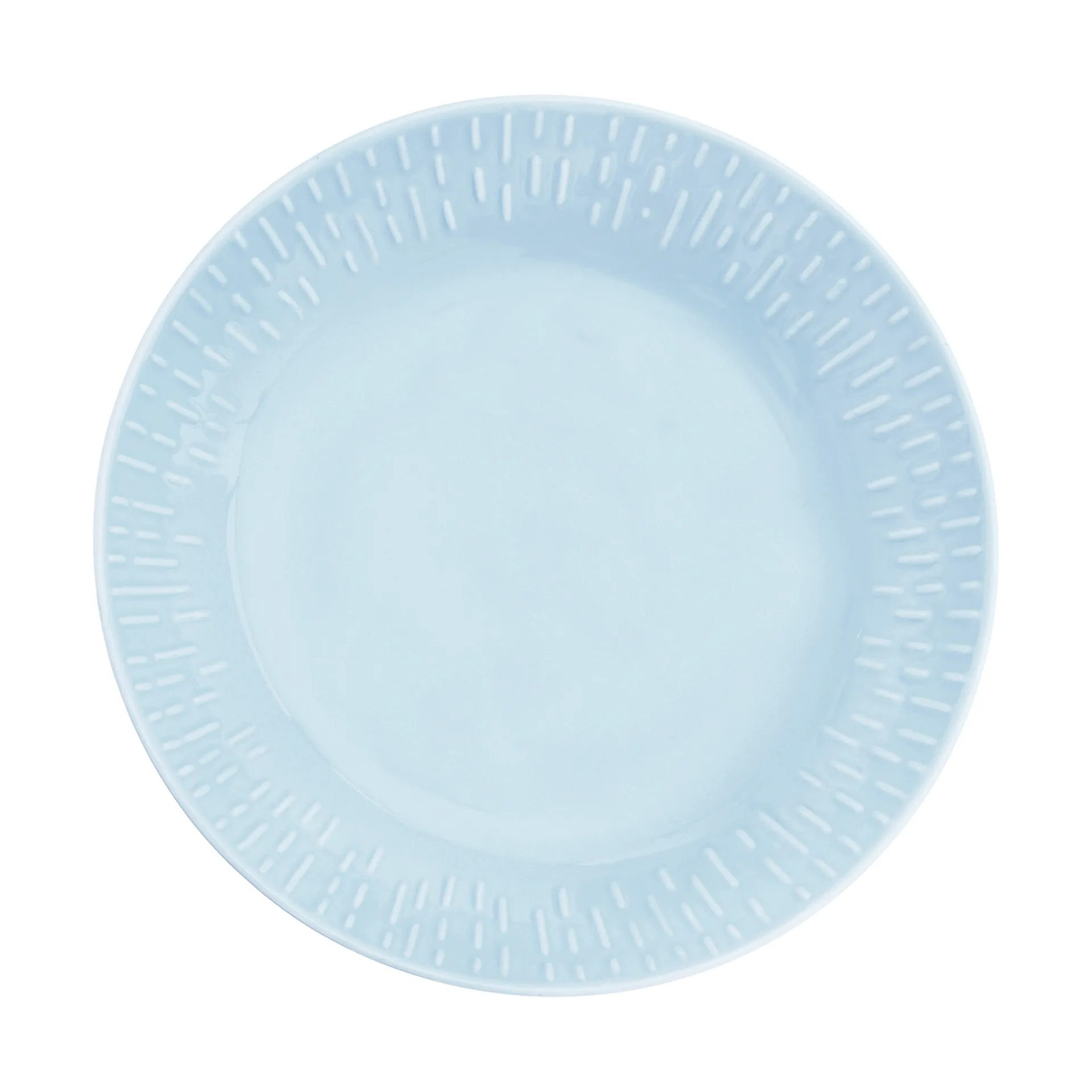 Confetti pastatallerken, Aqua, Ø23 cm Aida
