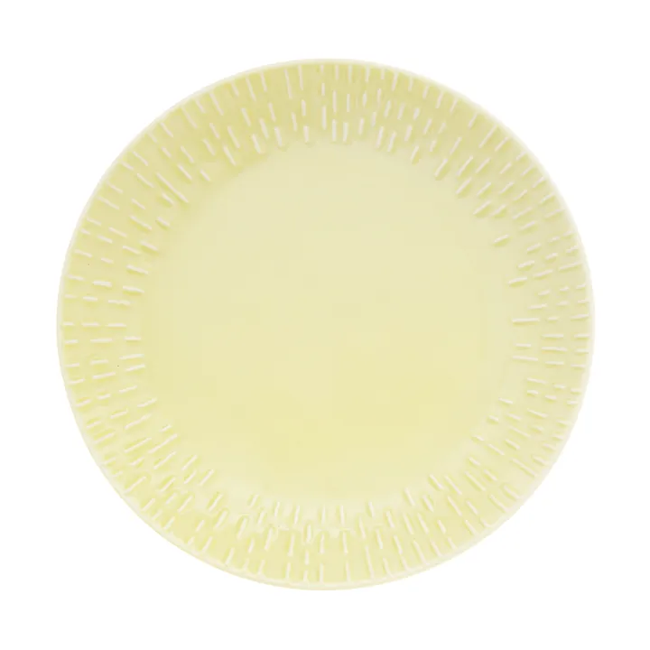 Confetti tallerken - Lemon, Ø21 cm - Aida