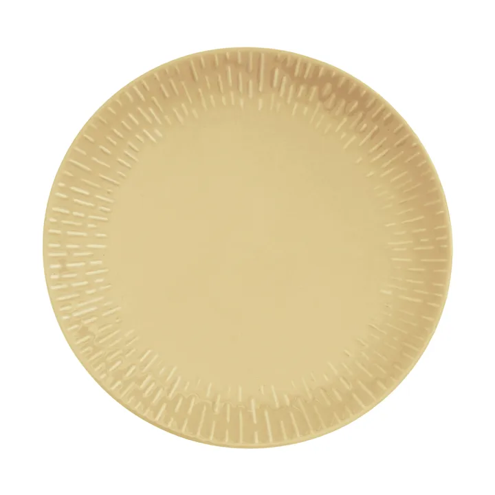 Confetti tallerken - Mustard, Ø27,5 cm - Aida