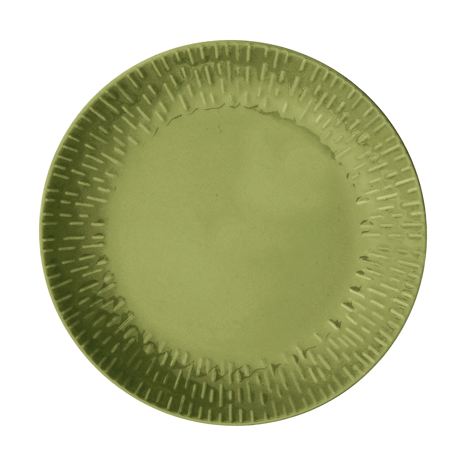 Confetti tallerken, Olive, Ø24 cm Aida