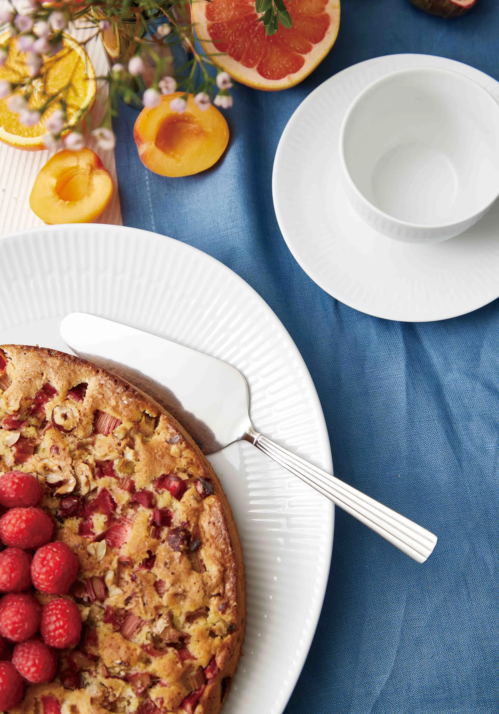 Groovy kakespade, Rustfritt stål Aida