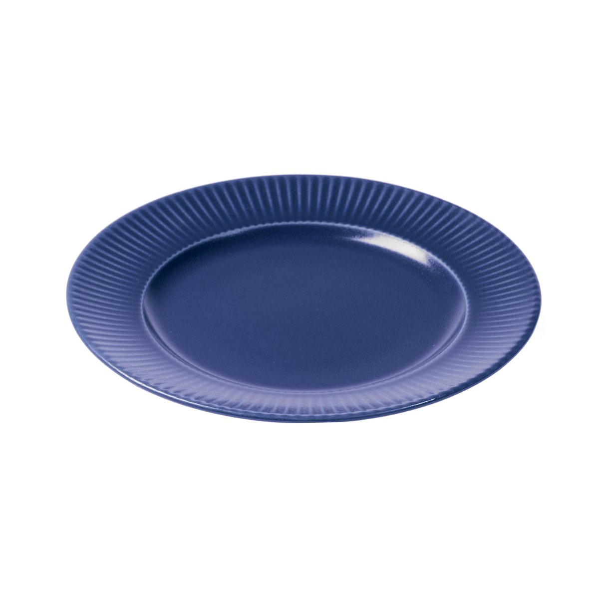 Aida - Groovy stentøy frokosttallerken 21 cm blå