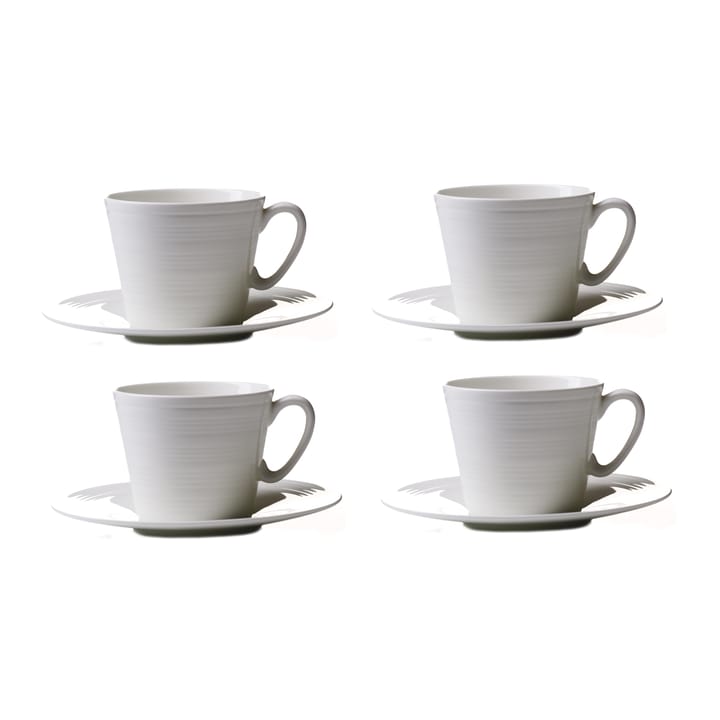 Passion kaffekopp og skål 4-pakn., 30 cl Aida
