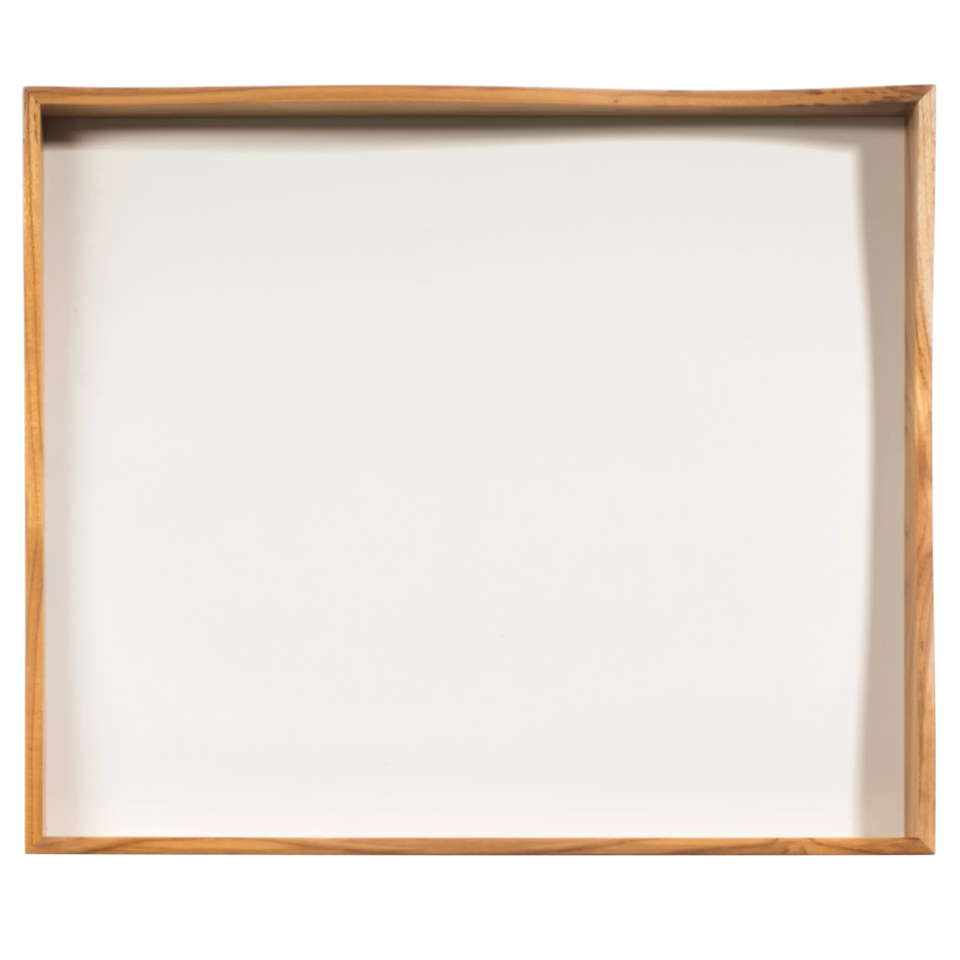 Raw brett med MDF-bunn, Tre-hvit Aida