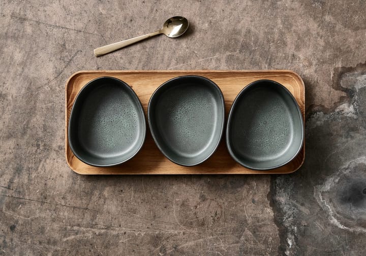 Raw dessertskje 4-pakning, Rustfritt stål Aida