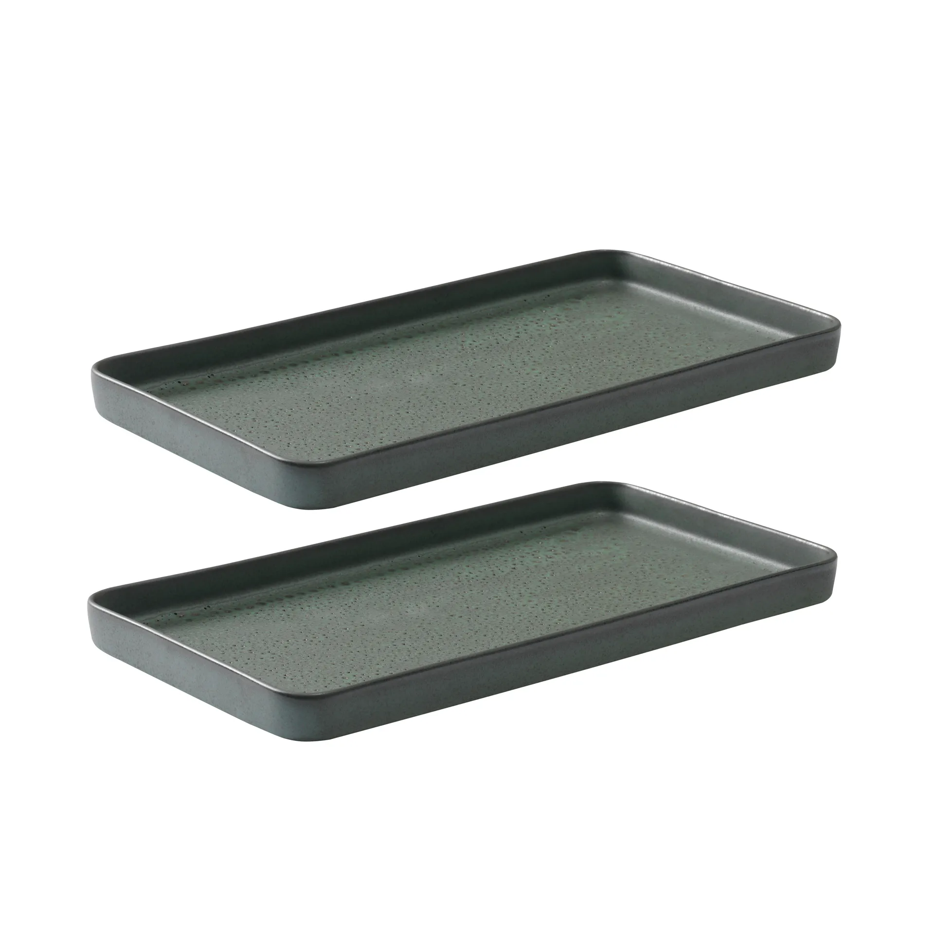 Raw fat 18x34 cm 2-stk., Northern green Aida