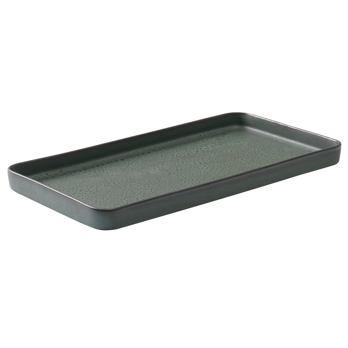 RAW Rektangulær tallerken Northern Green 34 x 18 cm