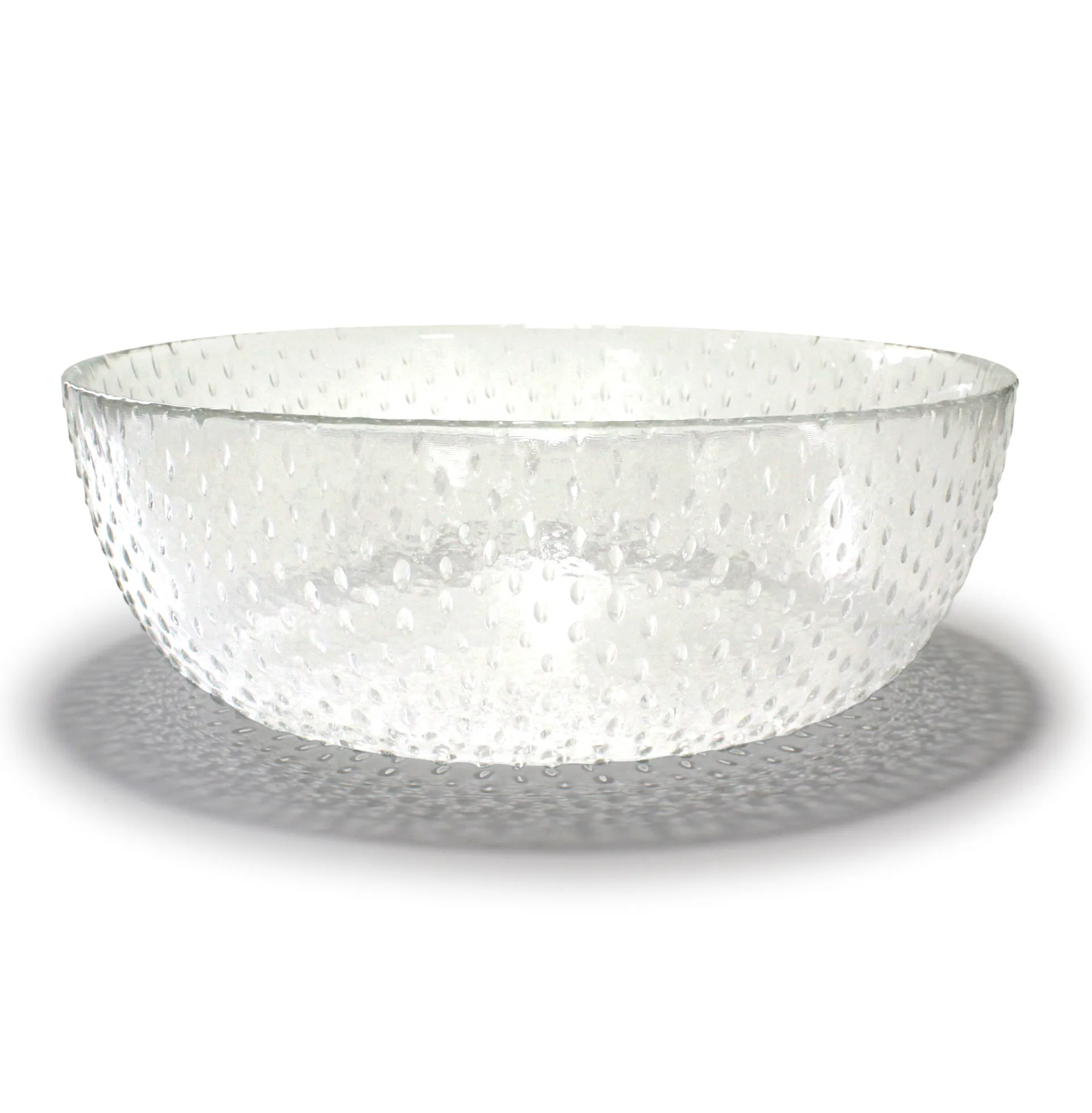 Raw glassskål Ø26,5 cm, Klar Aida