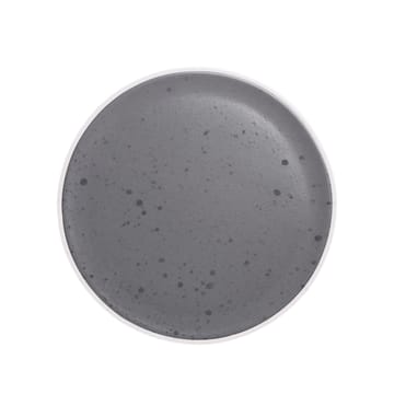 Raw kakefat 34 cm - grå med prikker - Aida