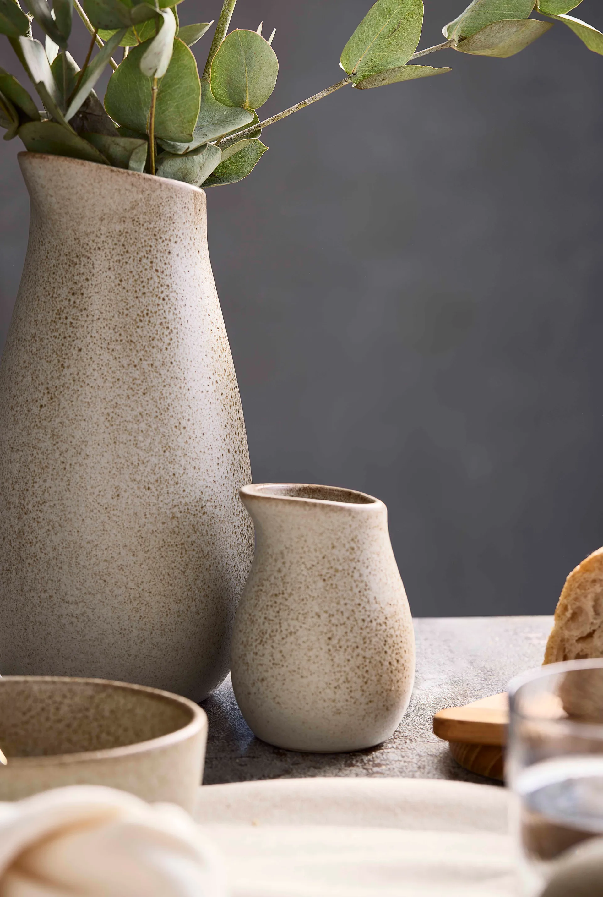 Raw karaffel 1,2 liter, Sandy beige Aida