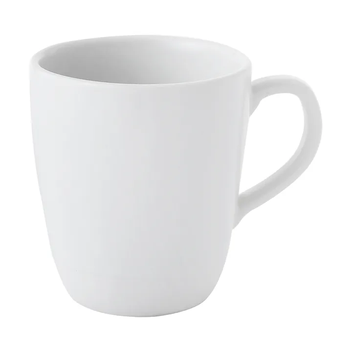 Raw kopp med hank 35 cl - Pure Porcelain - Aida