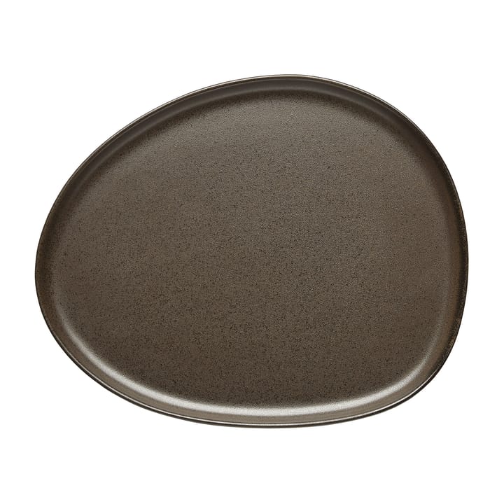 Raw Organic lunsjtallerken 24 x 21 cm - Metallic Brown - Aida