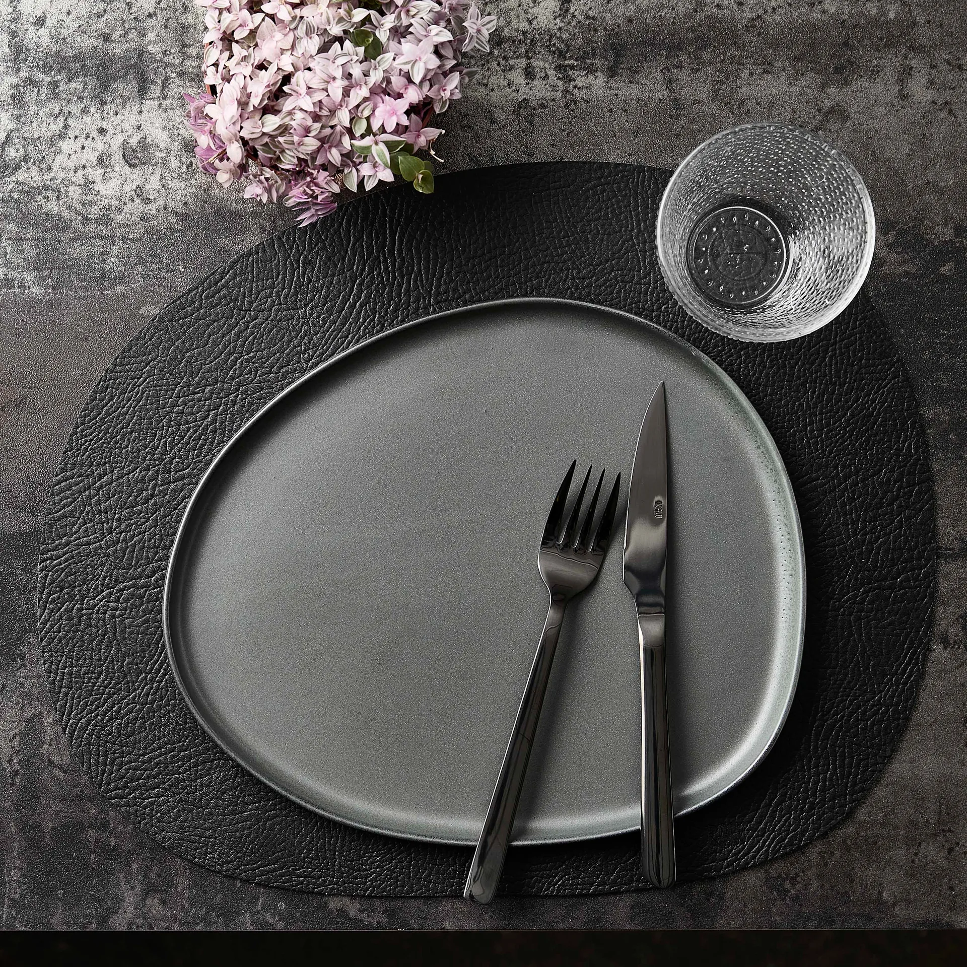 Raw Organic tallerken 29 x 25 cm, Northern Green Aida