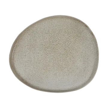 Raw Organic tallerken 29 x 25 cm - Sandy beige - Aida