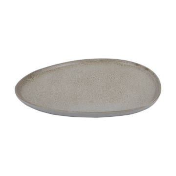 Raw Organic tallerken 29 x 25 cm - Sandy beige - Aida