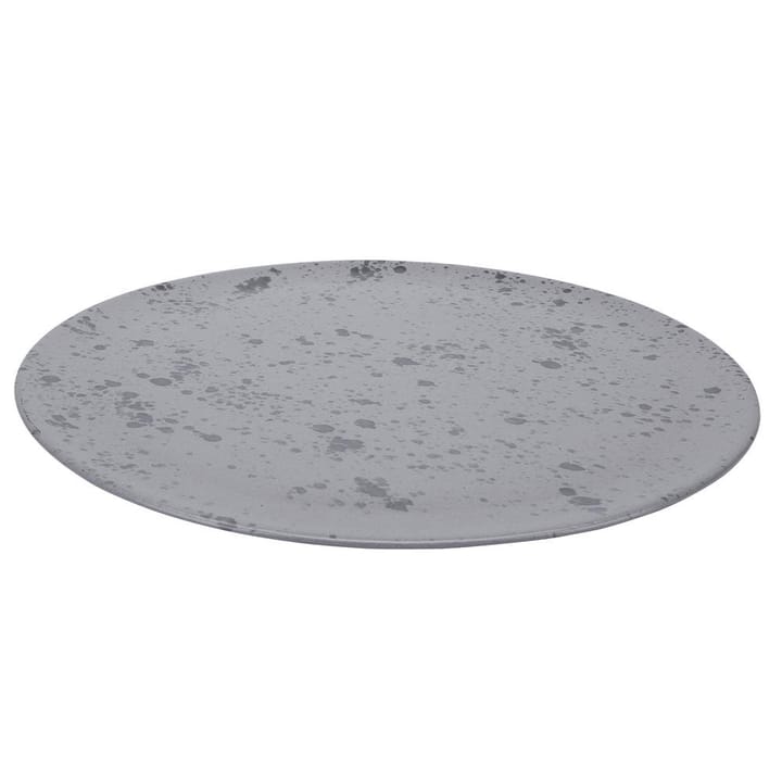 Raw serveringsfat Ø34 cm - grå med prikker - Aida