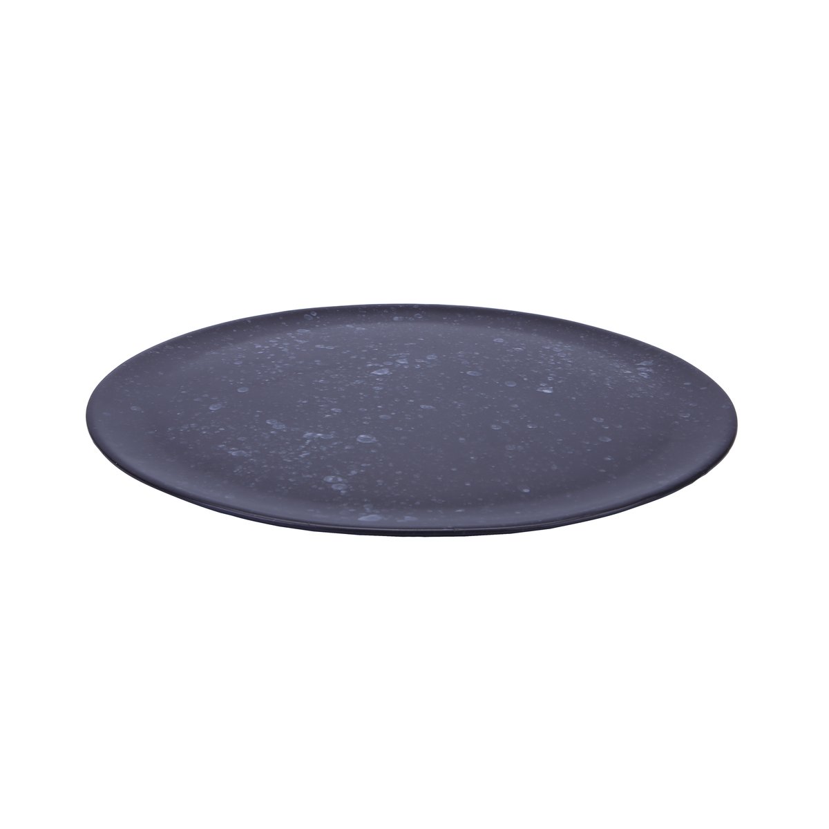 Aida Raw serveringsfat 42 cm svart med prikker | Skandinavisk Design | Serveringsfat | Svart