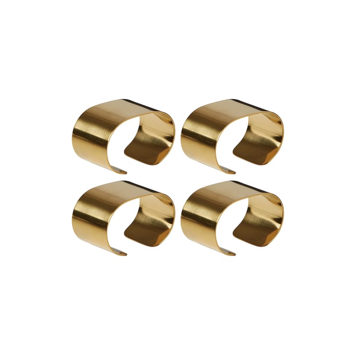 Raw serviettholder 4-pakning - Gold - Aida
