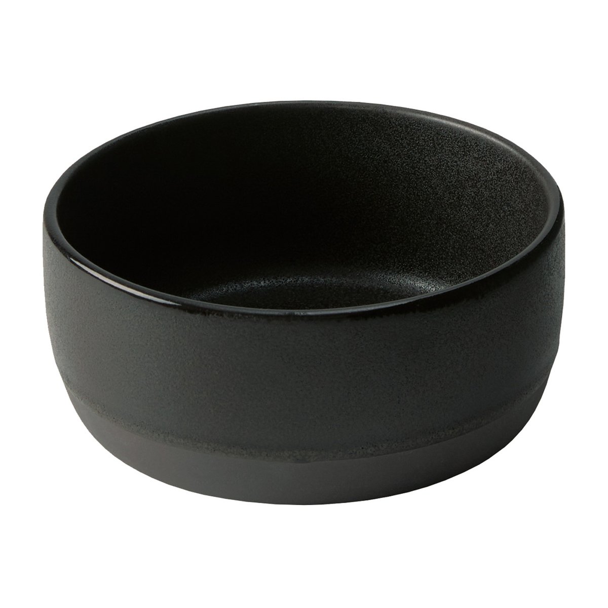 Aida Raw skål 13,5 cm Titanium black | Skandinavisk Design | Frokostskåler | Svart