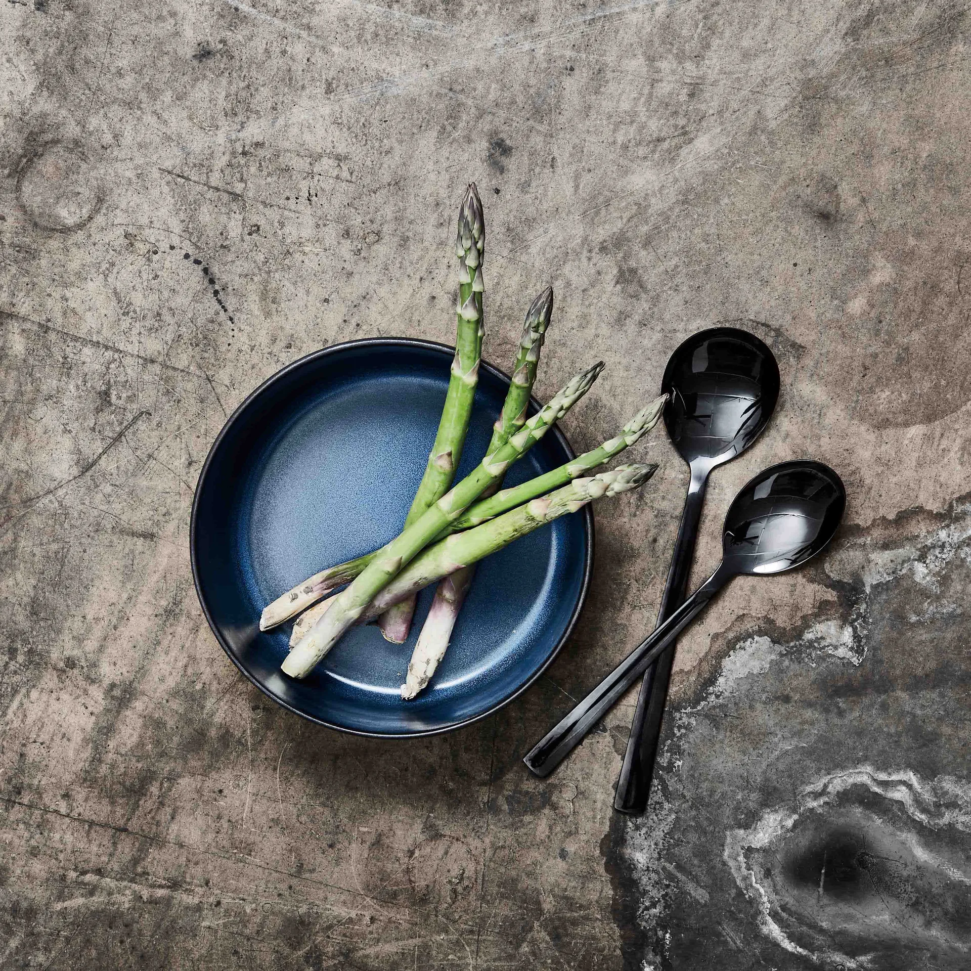 Raw skål høy Ø19,5 cm, Midnight blue Aida