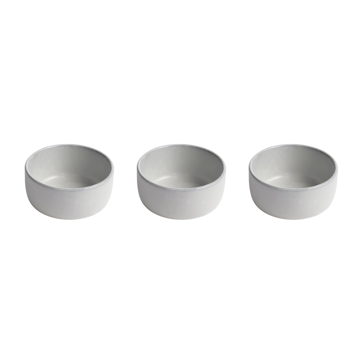 RAW Miniskål, Arctic White 3 pk