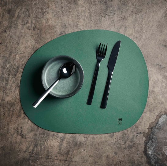 Raw spisebrikke 41 x 33,5 cm - Mørkegrønn - Aida