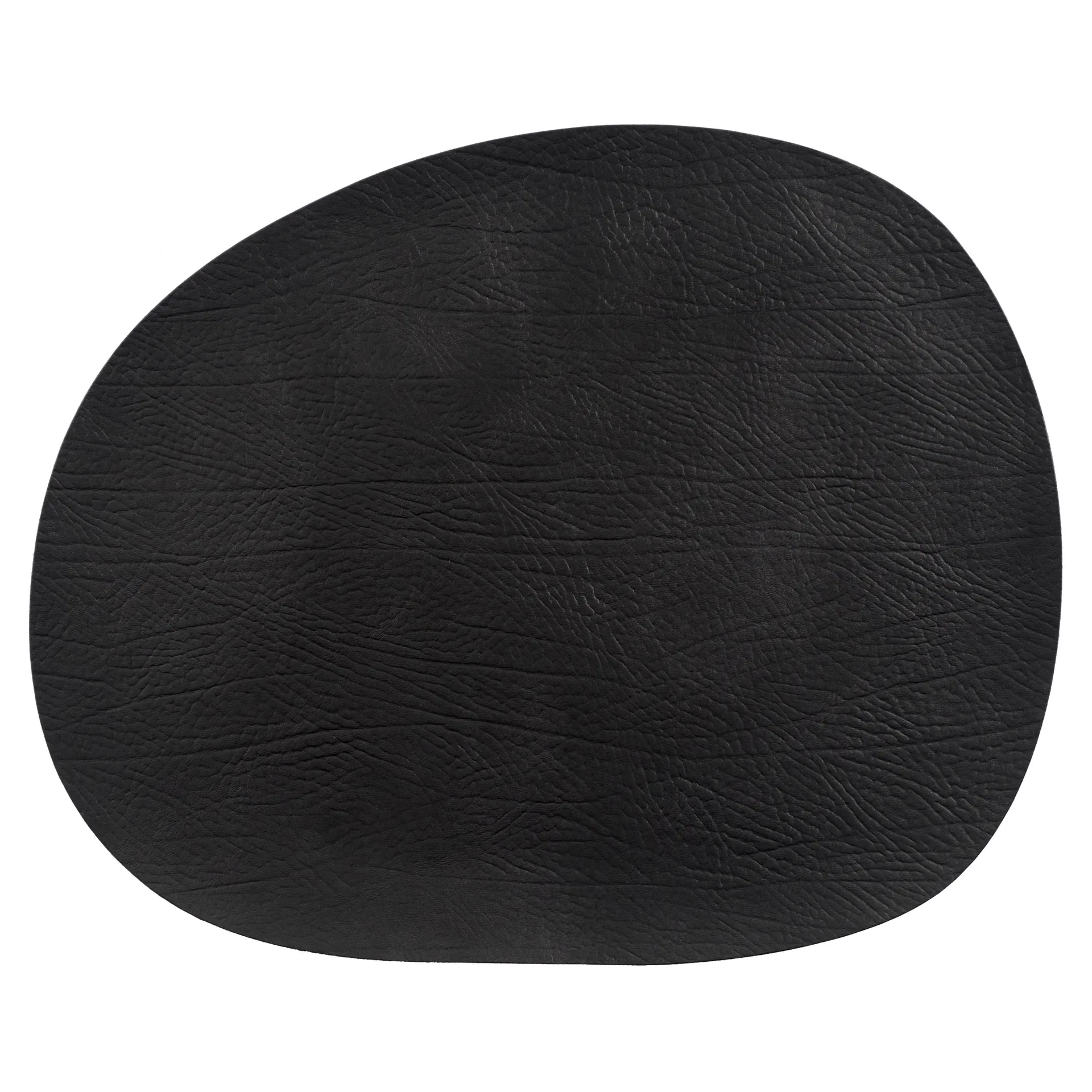 Raw spisebrikke lær, Black buffalo (svart) Aida