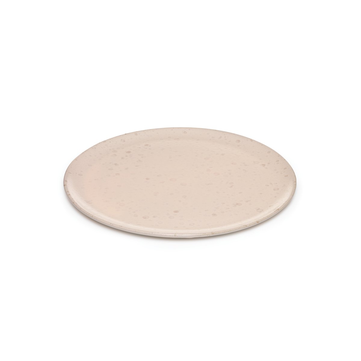 Aida Raw tallerken 23 cm nude med prikker