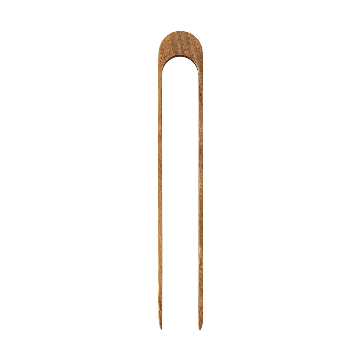 Aida Raw teak tang 23 cm Brun | Skandinavisk Design | Stekeklyper & Grillklyper | Brun