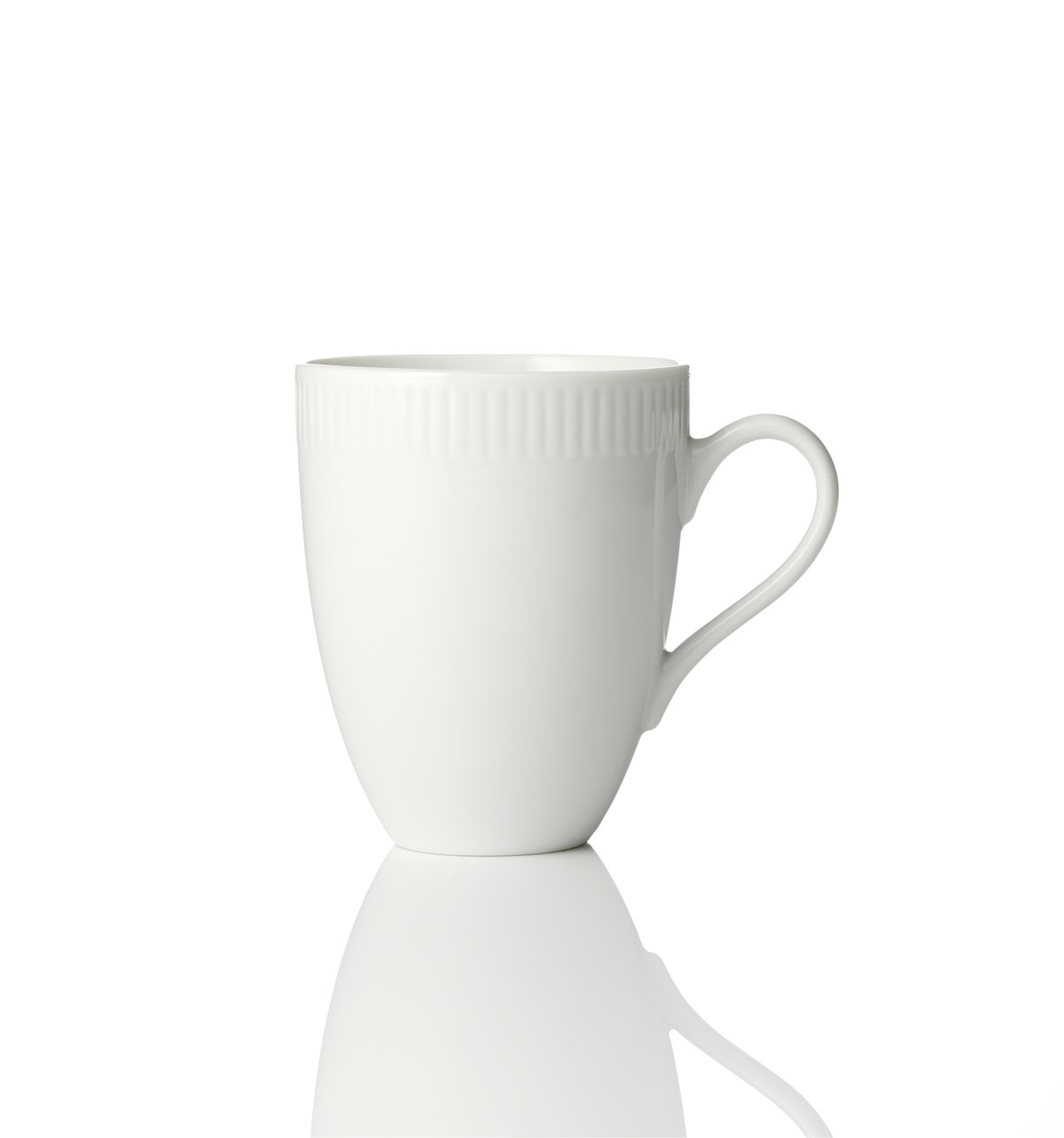 Aida Relief krus 4-pakning Hvit | Skandinavisk Design | Kaffekopper | Hvit