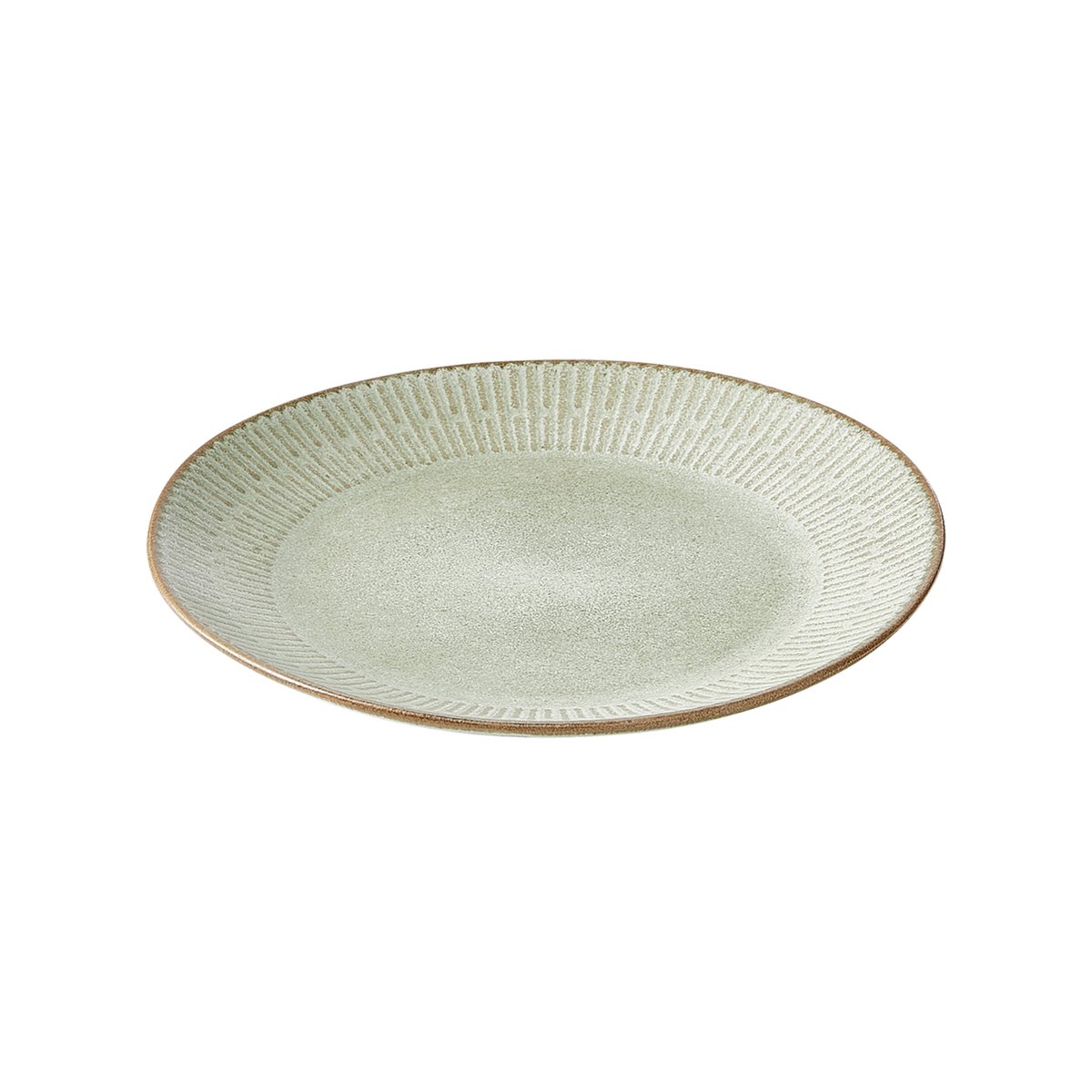 Aida Relief tallerken 22 cm Grnn | Skandinavisk Design | Asjetter | Grønn