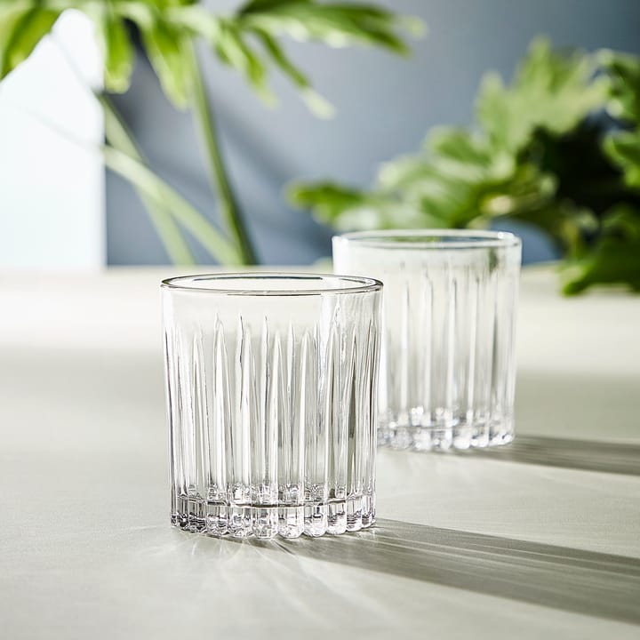 Relief whiskyglass 31 cl 4-stk., Klar Aida