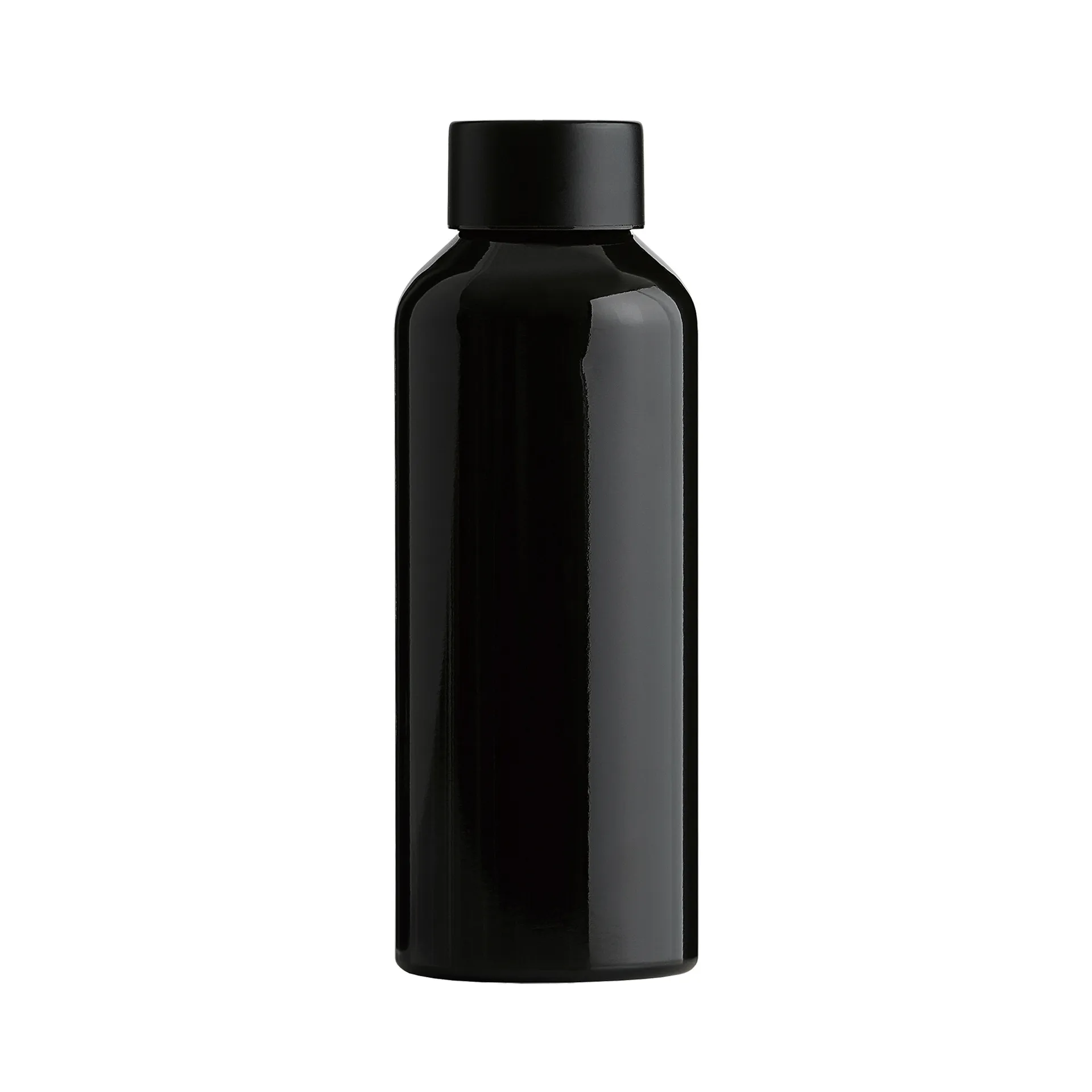 To Go aluminiumflaske 0,5 L, Shiny black Aida