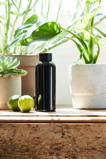 To Go aluminiumflaske 0,5 L - Shiny black - Aida