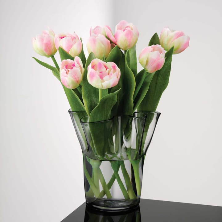 Tulip vase 20 cm - Smoke - Aida