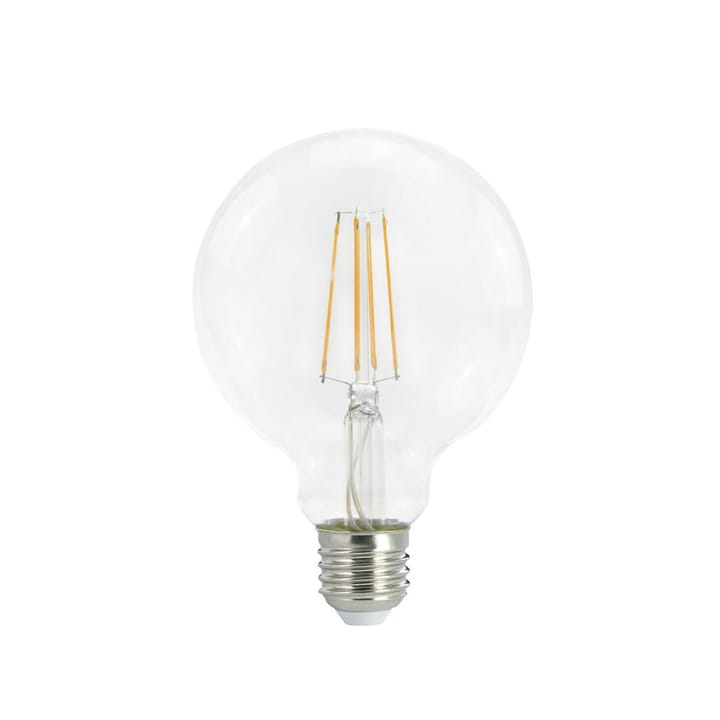 Airam Filament LED 3-trinns dimmering-Globe lyspære, klar, med minne, 95MM E27, 7W Airam