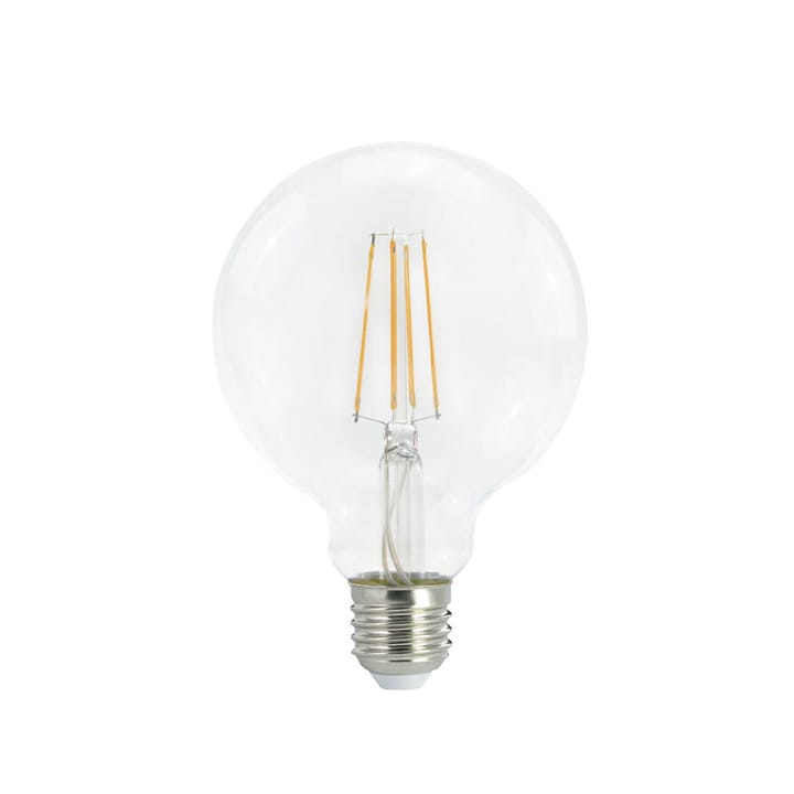Airam Filament LED 3-trinns dimmering-Globe lyspære - klar, med minne, 95MM E27, 7W - Airam