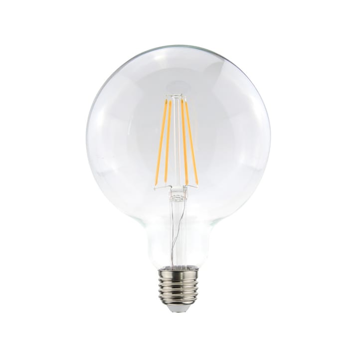 Airam Filament LEDglobe 125MM lyspære - Klar-dimbar-4-filament E27-5W - Airam