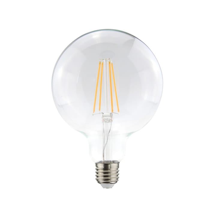 Airam Filament LEDglobe 125MM lyspære - Klar, dimbar e27, 4w - Airam