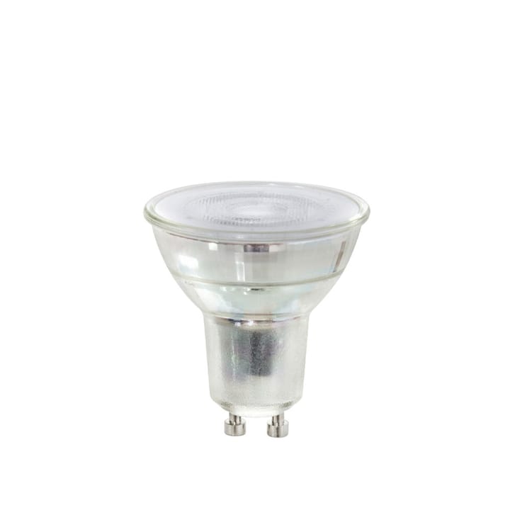 Airam LED 3-trinns dimmering lyspære - gjennomsiktig, med minne, glasskropp, PAR16 40° GU10, 5W - Airam