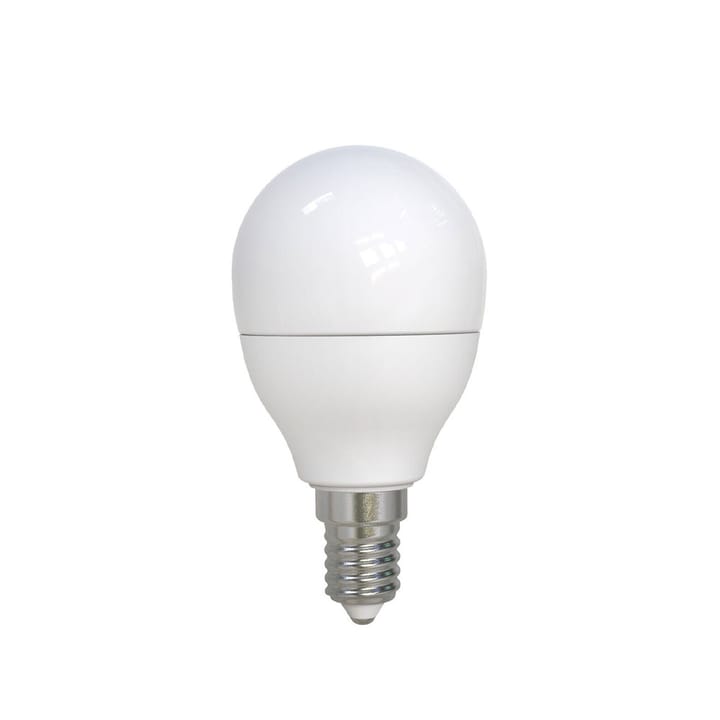 Airam Smarte Hjem LED globe lyspære - hvit E14, 5W - Airam