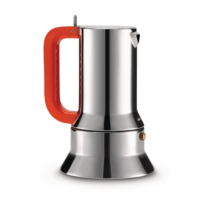 9090 manico forato espresso kaffebrygger, 6 kopper Alessi