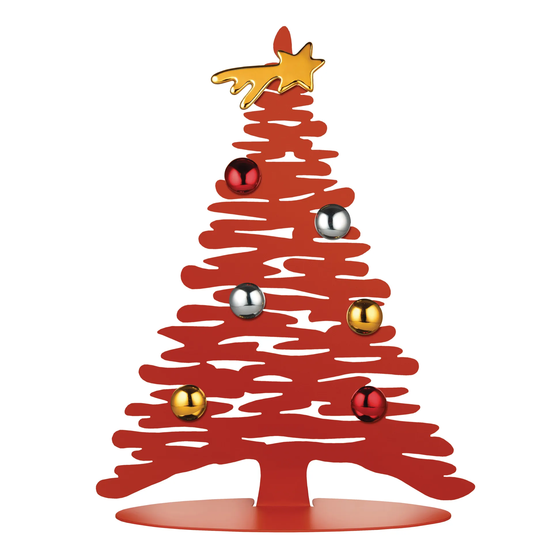 Alessi juletre, rød Alessi
