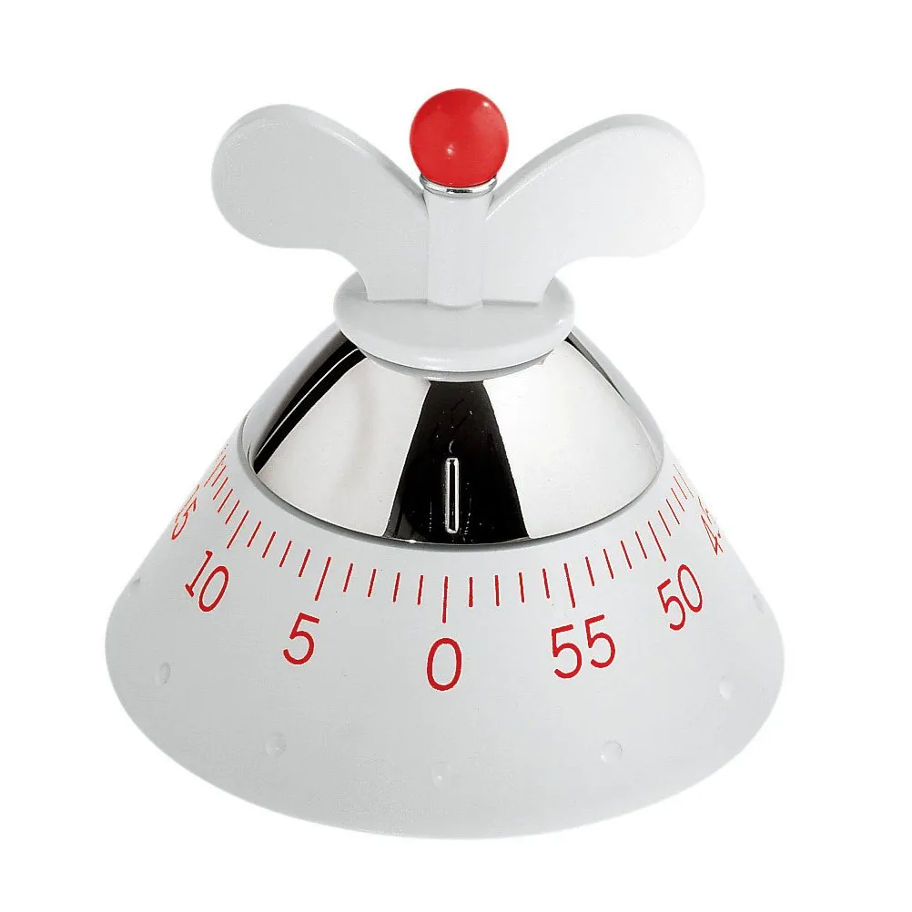 Alessi kjøkkentimer, hvit Alessi