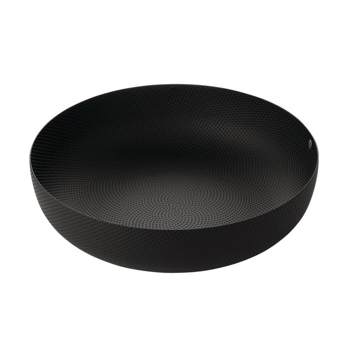 Alessi serveringsskål svart 24 cm | Skandinavisk Design | Serveringsskåler | Svart